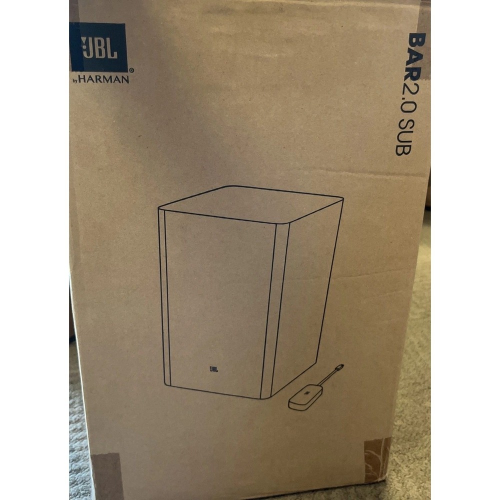 JBL Bar 2.0 Sub Subwoofer by Harman Home Theater Audio Speaker New in Box